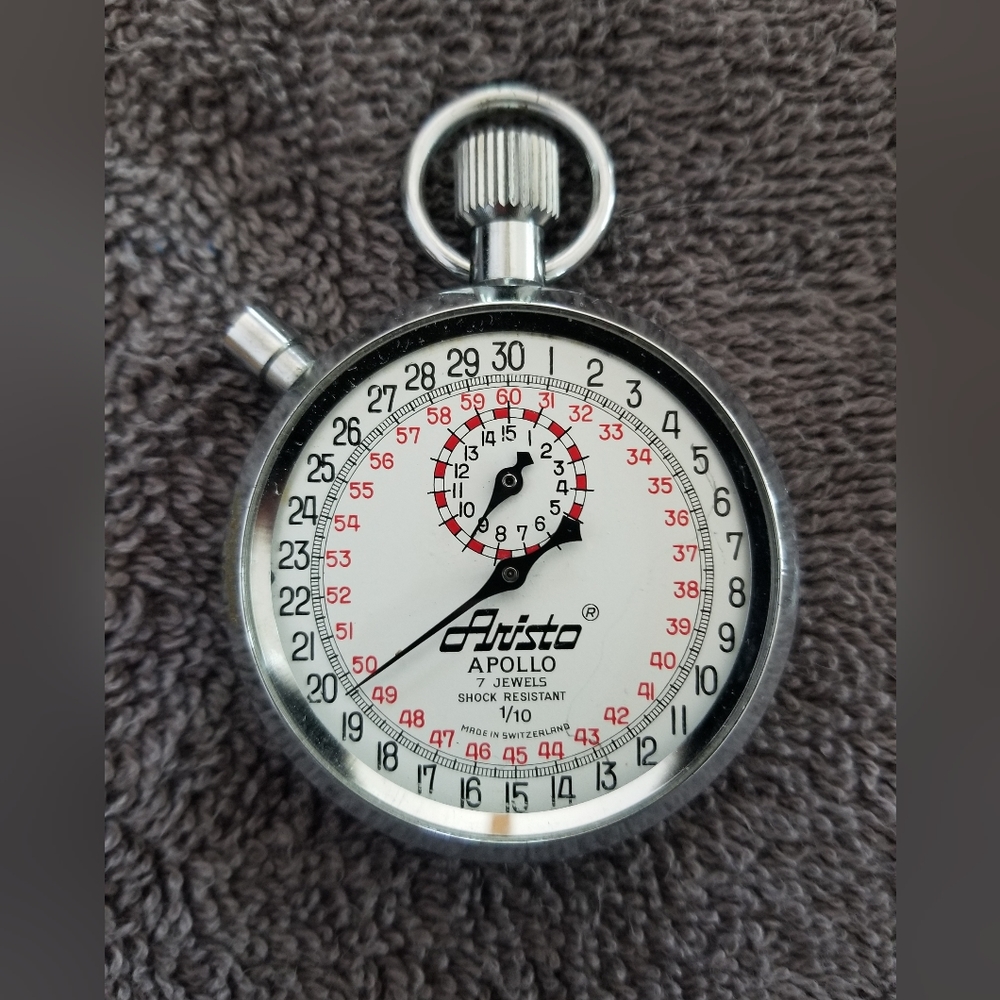 EUC working Aristo stopwatch (missing crystal)